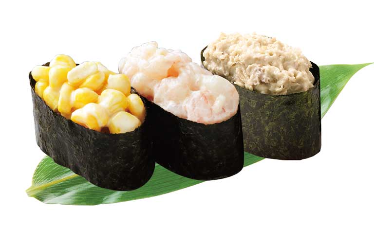 マヨ三貫 北23条店 回転寿司 海天丸 北々亭