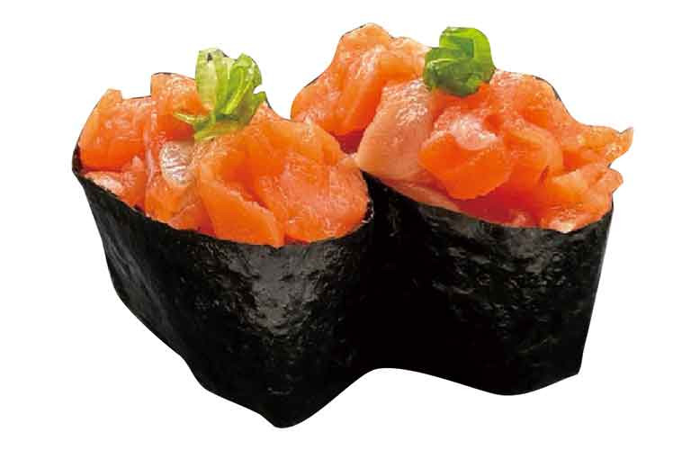 ねぎとろサーモン｜苫小牧店｜回転寿司 海天丸・北々亭
