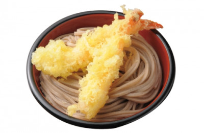 えび天そば(冷)